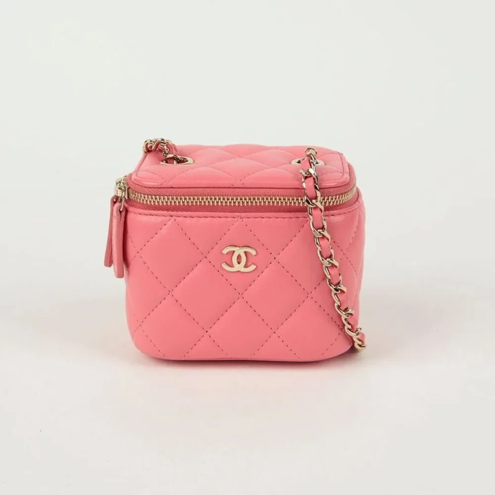 Vanity Mini Cosmetic Chain Crossbody Bag